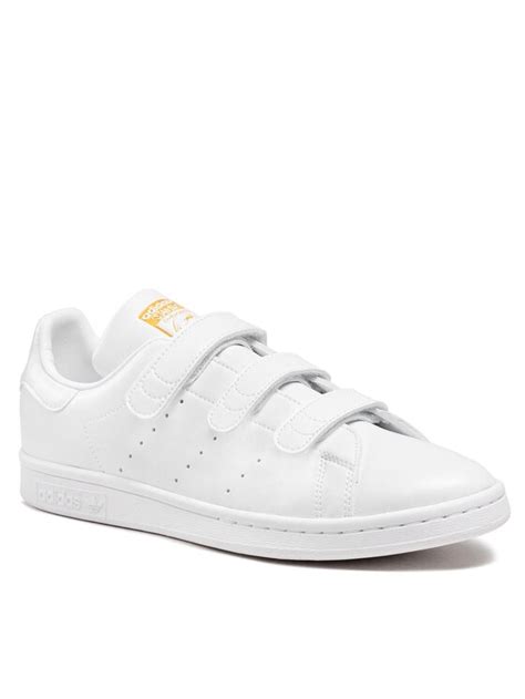 witte adidas sneakers stan smith cf